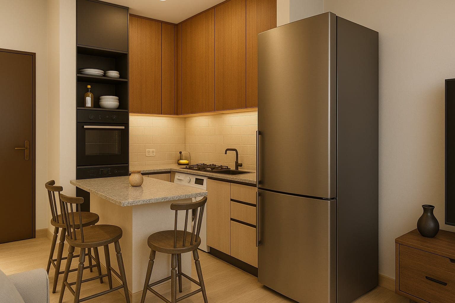 Aménagement appartement à Azzefoun — 1