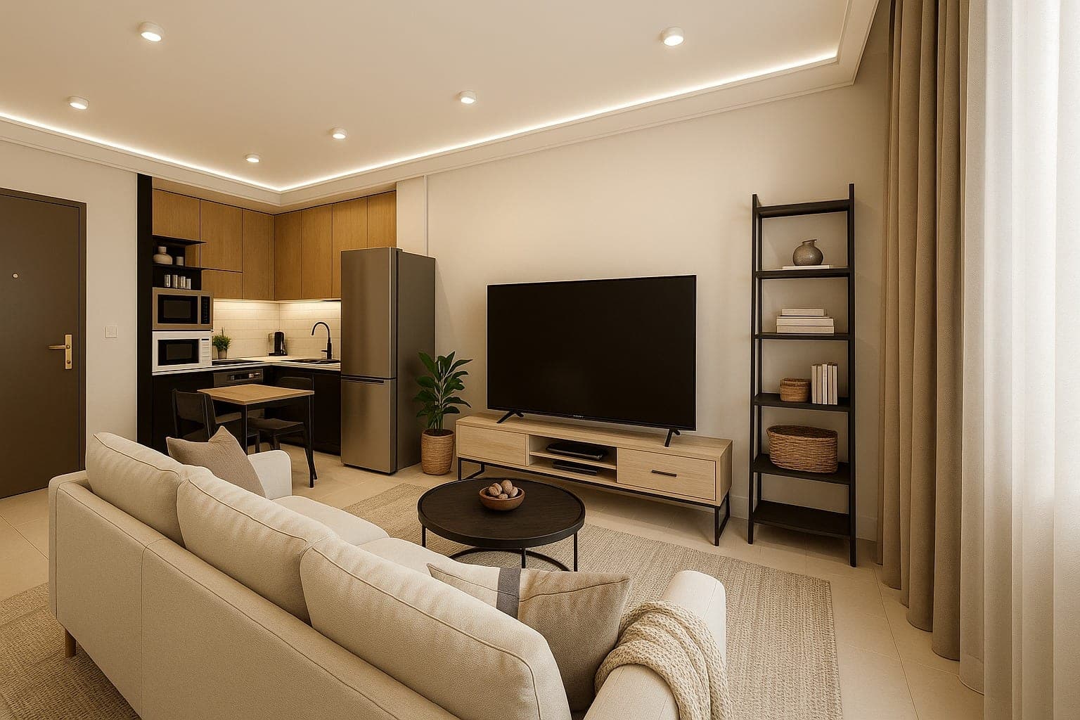 Aménagement appartement à Azzefoun — 2