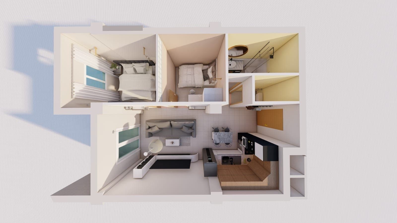 Aménagement appartement à Azzefoun